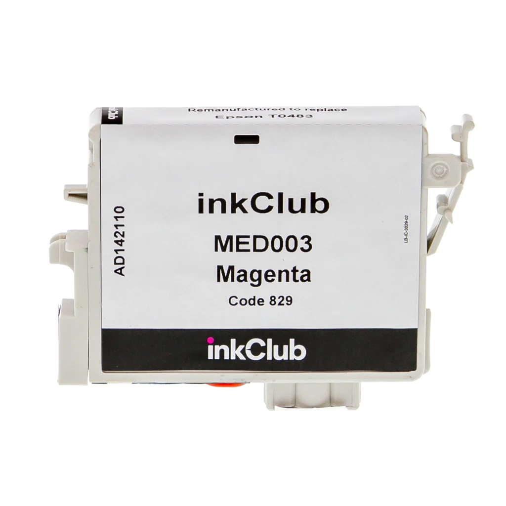 inkClub Bläckpatron magenta, ersätter Epson T0483 MED003 ersätter T0483