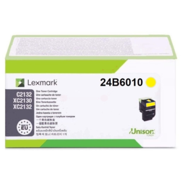 Lexmark Tonerkassett gul, 3.000 sider 24B6010 Tilsvarer: N/A