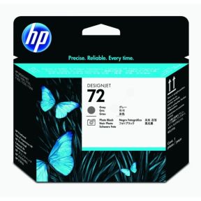 HP 72 Tulostuspää valokuvamusta/harmaa