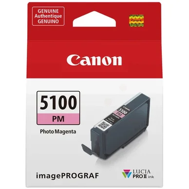 Canon Canon PFI-5100 Mustepatruuna Magenta photo PFI-5100PM Vastaa: N/A