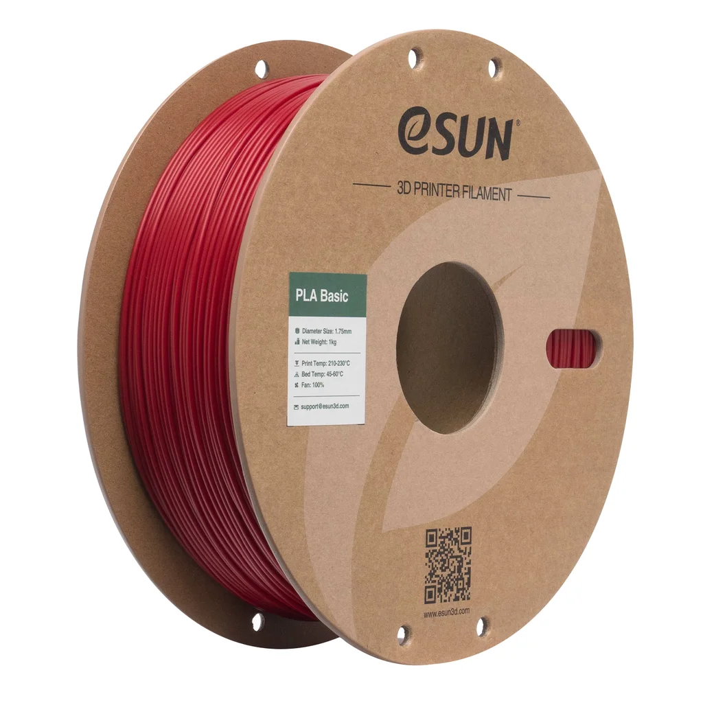 eSUN PLA-Basic - Fire Engine Red - 1.75mm - 1 kg