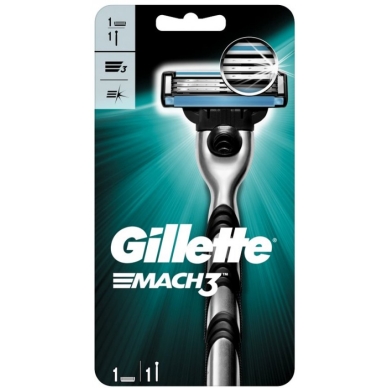 Gillette Gillette Mach3 Barberskraber 7702018407033 Modsvarer: N/A