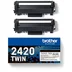 TN2420TWIN Tonerkassett svart 3.000 sidor, 2-pack