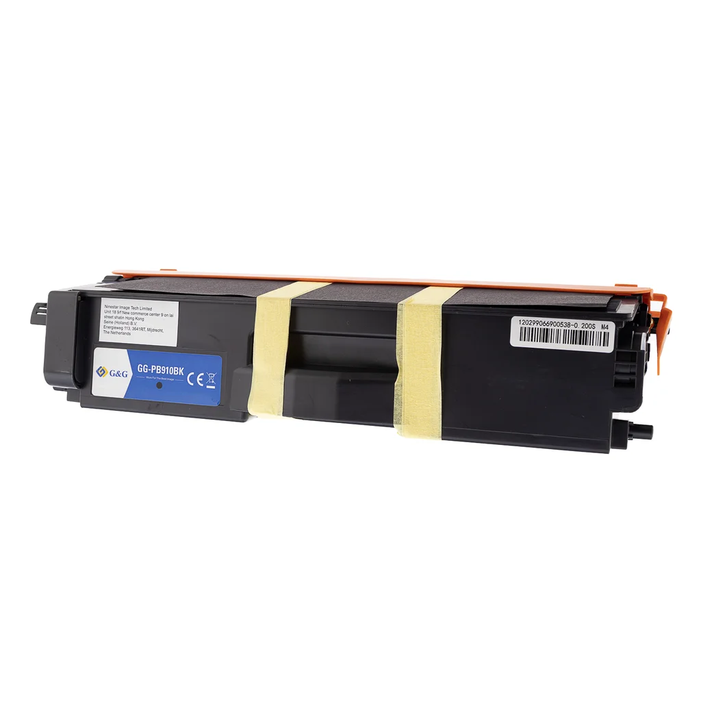 Tonerkassett svart, ersätter Brother TN910BK