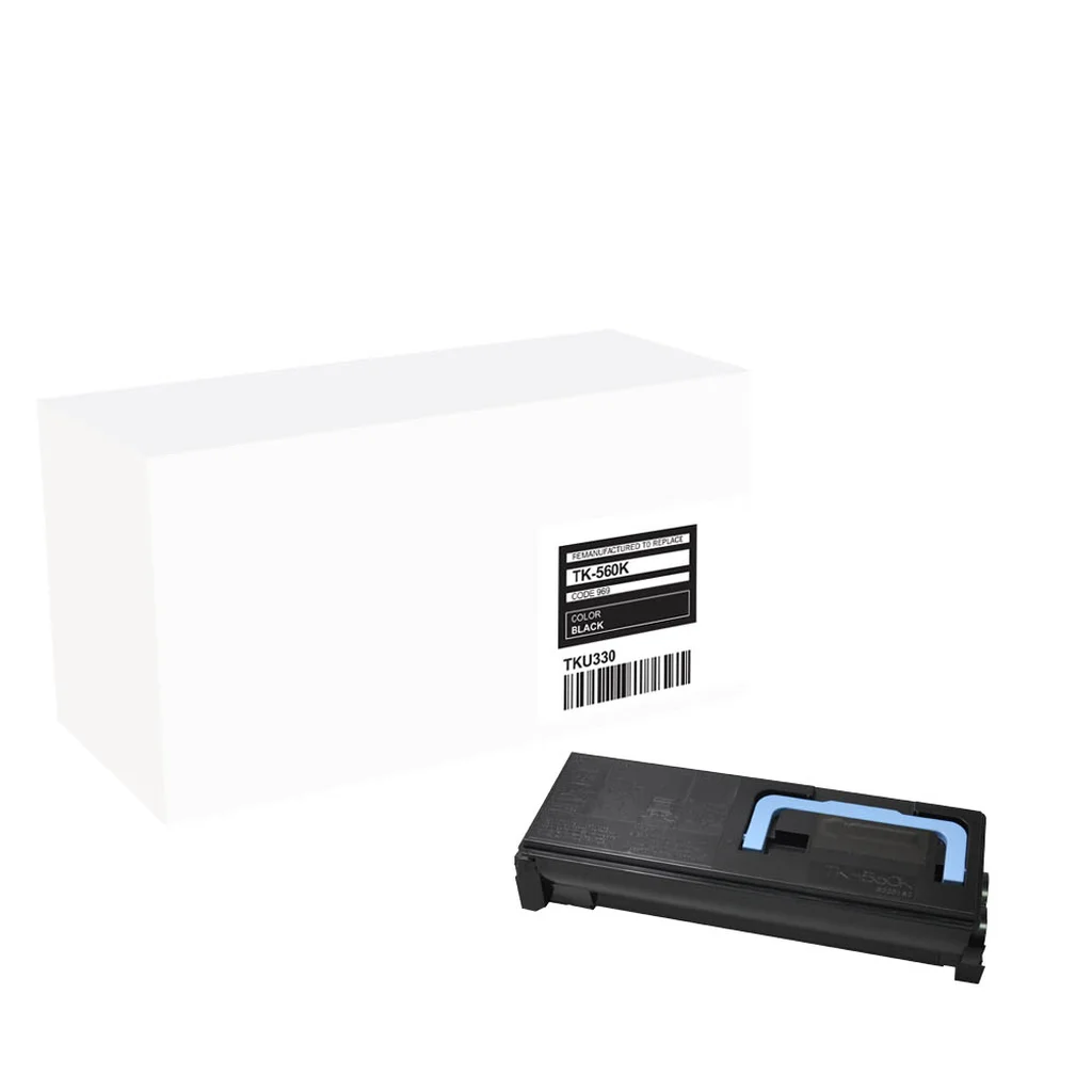 Tonerkassett, ersätter Kyocera TK-560K, svart, 12.000 sidor