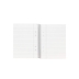 Cahier à spirale A5 70g , ligné, sans bois, lot de 5