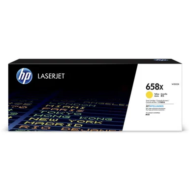 HP HP 658X Tonerkassette Gul W2002X Modsvarer: N/A billede