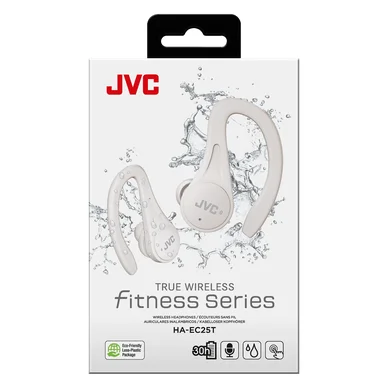 JVC True Wireless Sport Earphones White