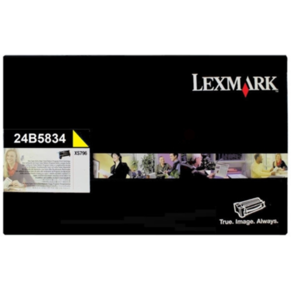 Lexmark Tonerkassett gul, 18.000 sider 24B5834 Tilsvarer: N/A