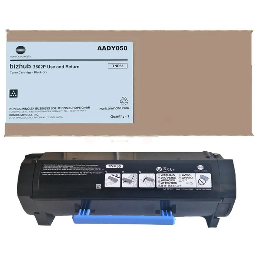 Konica Minolta TNP-55 Tonerkassett Svart