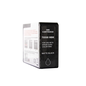 Blekkpatron, erstatter Epson T8508, matt svart, 84 ml