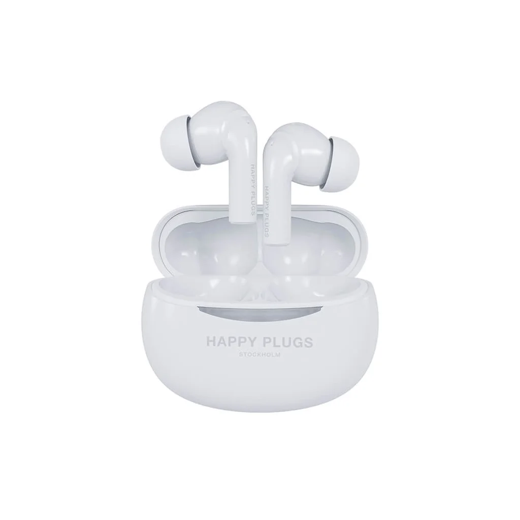 Happy Plugs Hörlur Joy Pro In-Ear ANC Vit