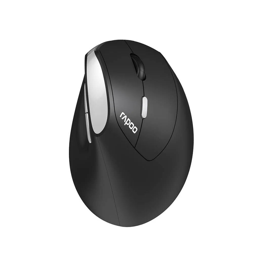 RAPOO Ergonomisk Mus EV250 2.4 GHz Trådlös Svart