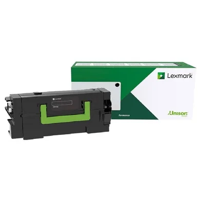 Lexmark Tonerkassette sort, 15000 sider 58D2H00 Modsvarer: N/A billede