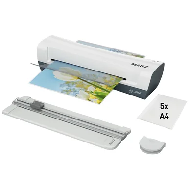 Leitz Leitz iLAM Home 4-in-1 A4-laminointi- ja leikkurisetti 74340001 Vastaa: N/A