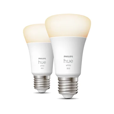 Philips HueW E27 9W 2-pack