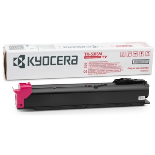 Kyocera TK-5315M 358/408/508ci Magneta Toner 18k - Laser toner Rød