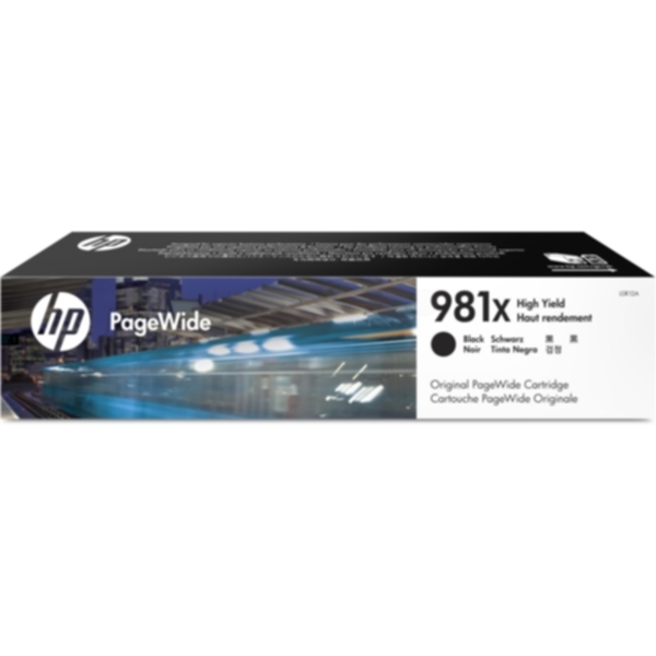 Hp Blekk Svart 981x 10k - Pw 556dn/556xh
