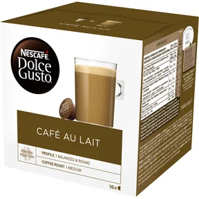 Nescafe Dolce Gusto Café© Au Lait kaffekapslar, 16 port