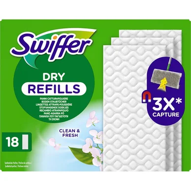 Swiffer Swiffer Floor Dry Refills 18-pack 8700216677226 Modsvarer: N/A billede