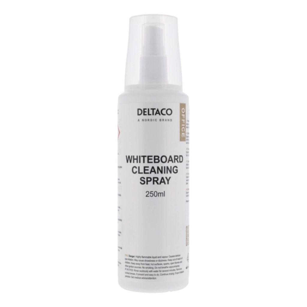 Bilde av Deltaco Deltaco Whiteboard Cleaning Spray, 250ml 7333048042132 Tilsvarer: N/a