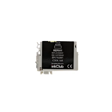 inkClub Blækpatron, erstatter Epson 502XL, sort, 550 sider KEF011 Modsvarer: C13T02W14010