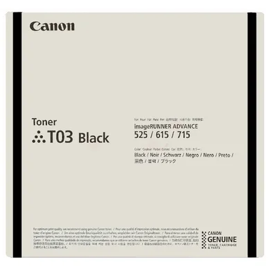 Canon Canon T03 Tonerkassette Schwarz 2725C001 Modsvarer: N/A