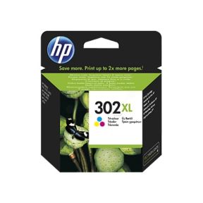 HP 302XL Mustepatruuna 3-väri