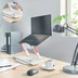 Leitz Ergo Cosy Laptopställ vinklar vit