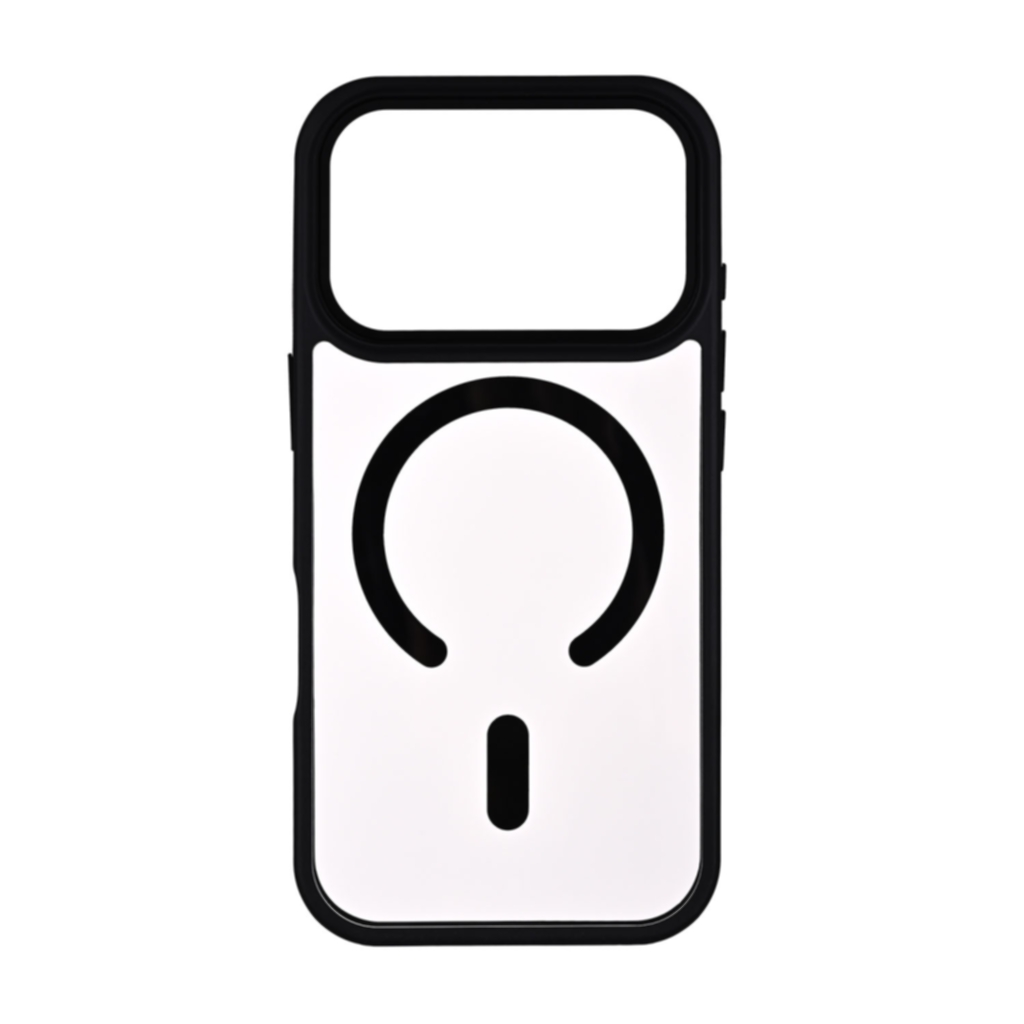 Mobilskal Bumper MagSeries Black & Clear - iPhone 17 Pro
