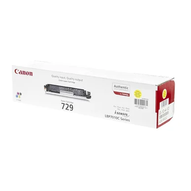 CANON 729 Y Tonerkassett Gul