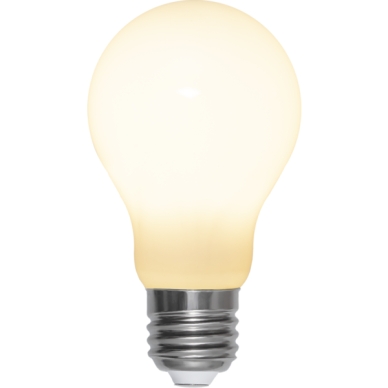 Klick-Dimbar LED lampa opal 2700K 600lm E27 6,5W