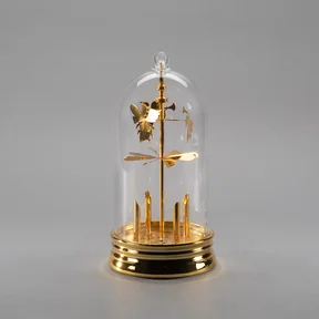 Englespill, varm hvit LED med timer