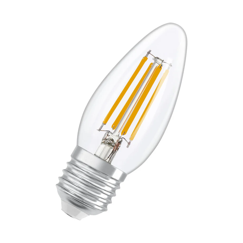 LED Kron 40 Dim Klar 3,4W 827 E27