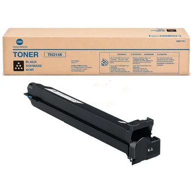 Konica Minolta Konica Minolta TN-314 K Tonerkassette sort A0D7151 Modsvarer: N/A