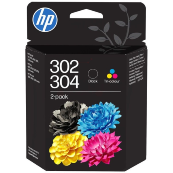 HP HP 302/304 Blekkpatron Multipack BK+CMY