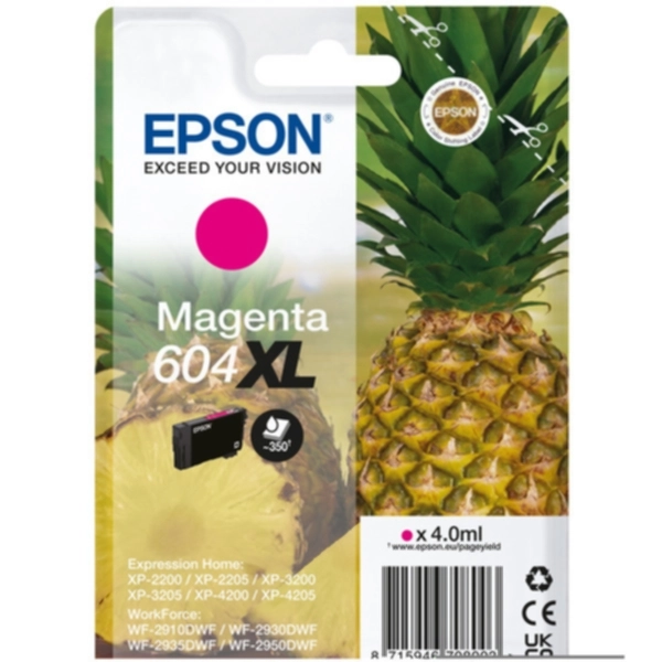Epson Epson Blekkpatron magenta, 350 sider Blekk