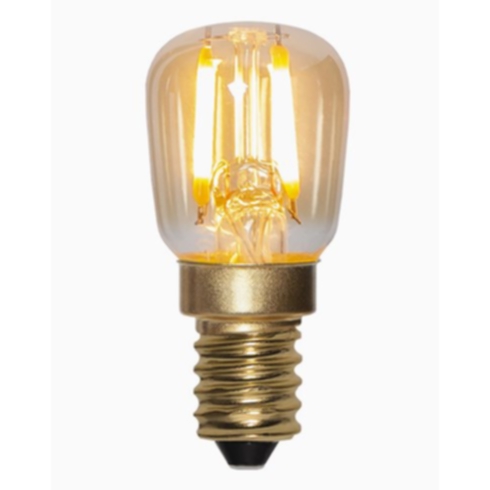 Päronlampa LED E14 0,5W 2000K 30 lumen