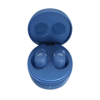 JVC JVC Gumy True Wireless Mini Earphones Blue 4975769472060 Modsvarer: N/A billede