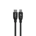 Aqiila Cablebird CB21USB-C till Lighting 30W flätad 1m svart