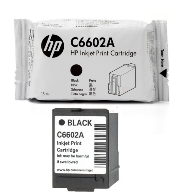HP alt HP C6602 Skrivhuvud, svart