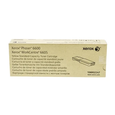 Xerox Tonerkassette gul, 2.000 sider 106R02247 Modsvarer: N/A billede
