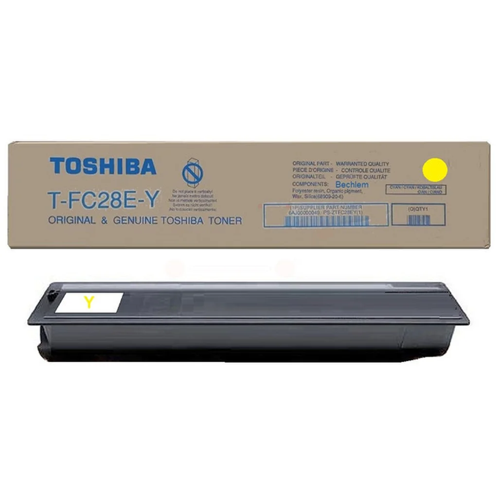 TOSHIBA T-FC 28 EY Tonerkassett Gul