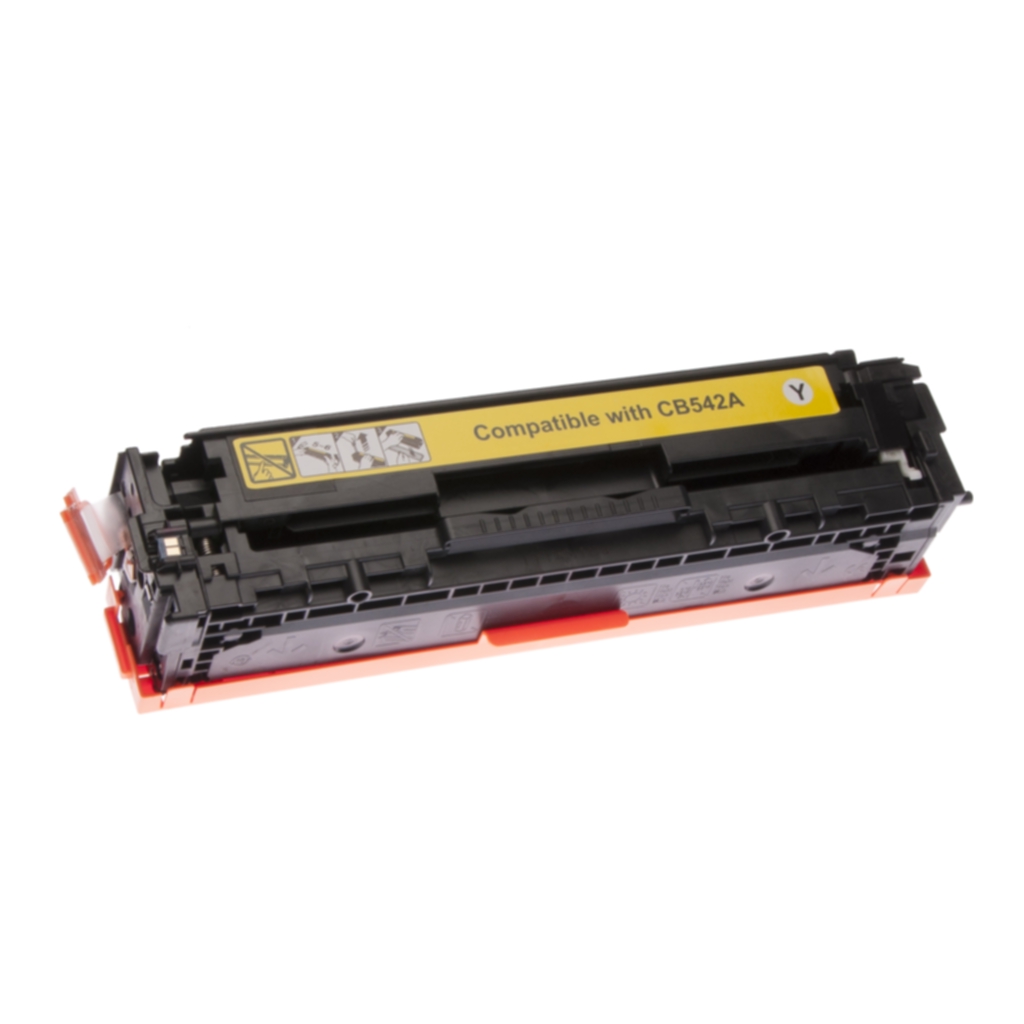 Tonerkassett, erstatter HP 125A, gul, 1.400 sider Toner