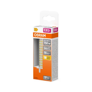 OSRAM LED Line R7S 150 Klar 18,2W 827 R7s 4058075432697 Modsvarer: N/A