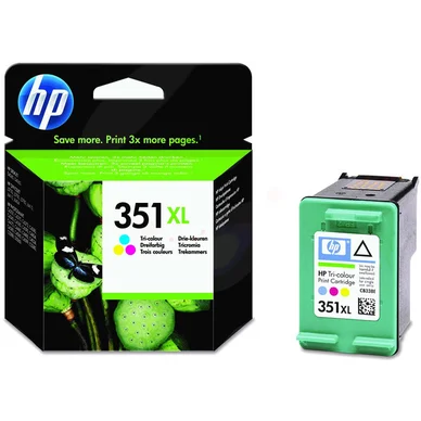 HP HP 351XL Blækpatron 3-farve, 580 sider CB338EE Modsvarer: N/A