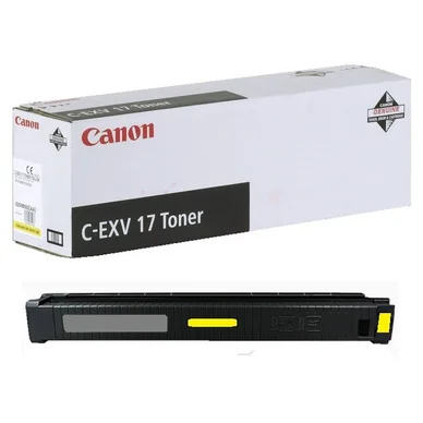 Canon Canon C-EXV 17 Tonerkassette Gul 0259B002 Modsvarer: N/A billede