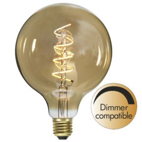 Decoration LED filament E27 G125 2100K 180lm Dimmer