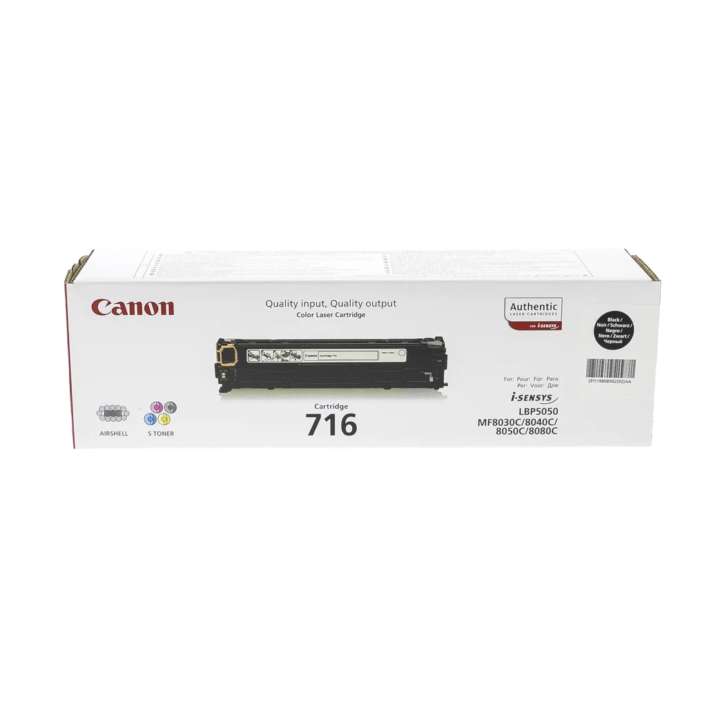 Canon 716BK Tonerkassett Svart