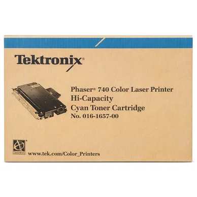 Tektronix Toner cyan High Capacity 10.000 sidor 16165700 Modsvarer: N/A